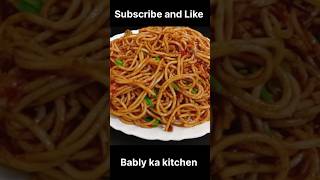 Chowmein Recipe - Veg Hakka Noodles Recipe - Chow Mein Recipe - How to make noodles #shorts #viral