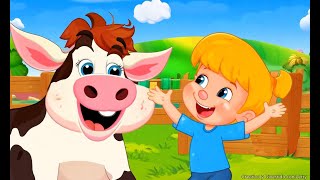 ¡Lula, la Vaca Divertida! 🎶Canciones Infantiles