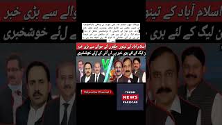 Islamabad High Court Suspended notification success of Tariq Fazal, Anjum Aqeel and  Khurram Nawaz