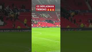 Old trafford’da GALATASARAY Tribünü 🔥 #galatasaray #manchesterunited #oldtrafford #ultraslan