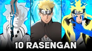 ALL RASENGANS OF BORUTO