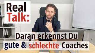 Gute & schlechte Coaches - RealTalk