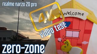 narzo 20 pro 4k 30 fps video test without  editing !? actually work ?