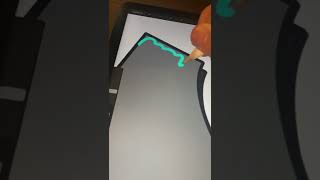 Making a custom TikTok logo on my iPad!