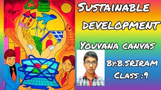 sustainable development poster making | poster on sustainable development | sustainable development