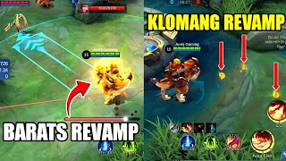 UPDATE BARATS REVAMP DAN KLOMANG REVAMP PATCH TERBARU! - MOBILE LEGENDS