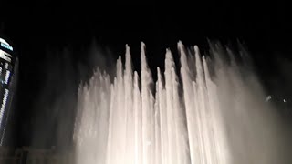 The Dubai Fountain - Mission Impossible (Extreme Shooters) 15-12-2018