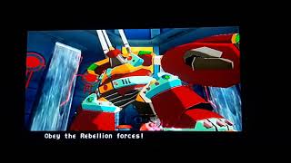 Megaman X Command Mission: Silver Horn Boss Cutscene