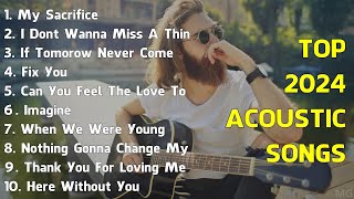 Best Acoustic Hits 2024 ✌ Top English Songs Cover ✌ Romantic English Song Favorites