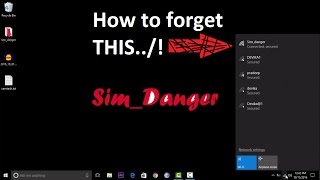 How to Change or Forget Wifi Password on Windows 10 | inserting new password