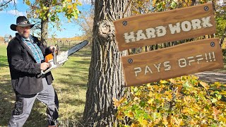 Cutting & Splitting Firewood: A Rewarding Fall Effort!