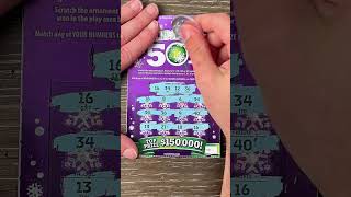 Matching 5 Numbers On A $5 Lottery Ticket!