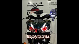 Winner X lên bi quốc dân Kenzo S600 style " mắt lé "