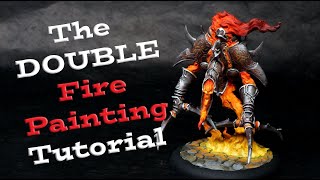 The Double Fire Painting Tutorial - TWO Ways to Paint Flames