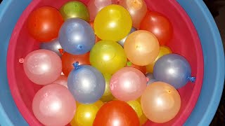 Fun Water Balloons Pop part 11!!! balloon pops #satisfying  #asmr  #funny