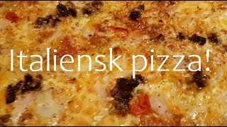 Hvordan lage sunn italiensk pizza!