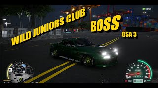 CAR X STREET - WILD JUNIORS CLUB - BOSS - OSA 3