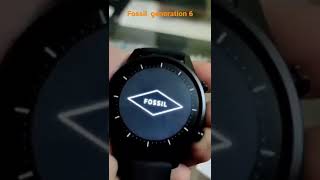 fossil watches  generation 6 #smartgadgets #smartwatch #shorts