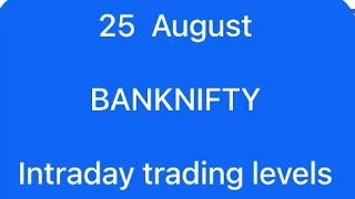 25 August Banknifty analysis video | Market analysis video for tomorrow #banknifty #viralvideos