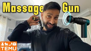 GUN🔫 Mil Gayi | Temu ki Massage Gun Ka Review🤩🫣