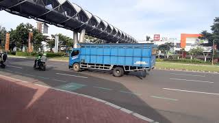 JALAN KAKI DARI SERPONG M-TOWN KE SMS VIA SKYBRIDGE SUMMARECON SERPONG