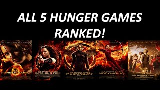 All 5 Hunger Games Ranked (Worst to Best) (W/ The Ballad of Songbirds and Snakes 2023)