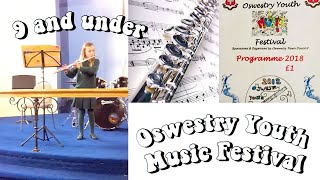 Andante alla Siciliana performed by 9 Year Old Phoebe on the flute (Oswestry Music Festival)