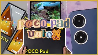 Poco Pad : Mở hộp và đánh giá nhanh camera, loa và hiệu năng chơi Liên quân, PUBG Mobile