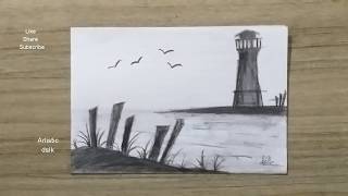 Easy Charcoal Drawing for beginners