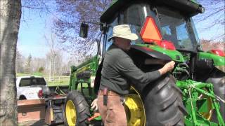 Fender Extensions Installed on a John Deere 5085M Part 1