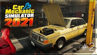 Починили старьё и залутали много кредитов в игре Car Mechanic Simulator 2021