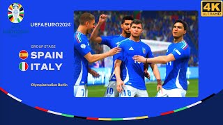 EA Sports® FC24 | Spain vs Italy | Euro 2024 Highlights | PS5 4K Gameplay