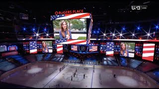 USA & CANADA Anthems 9/11 Memorial. Stanley Cup Playoffs 2020