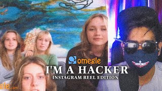 When a Hacker goes on OMEGLE | REELS EDITION #shorts