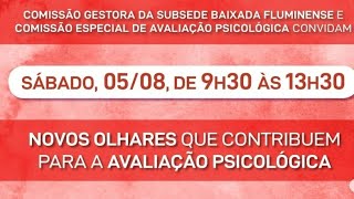 Novos olhares que contribuem para a Avaliação Psicológica (Baixada Fluminense)