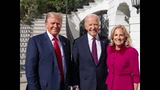 Joe Biden 💍 Jill Biden; Welcomes Donald Trump to The White House, Washington D.C., USA 🇺🇸