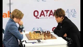 Sta se dogodilo?: Alisher Suleymenov - Magnus Carlsen, Qatar Open 2023.