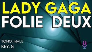 Lady Gaga - Folie à Deux - Karaoke Instrumental - Male