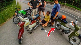 REIFENPLATZER bei der Simson Ausfahrt | Simson Motovlog