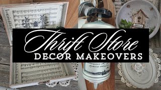 THRIFT FLIP DECOR - UPCYCLED HOME DECOR DIYs