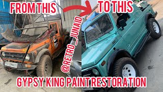 Gypsy king full restoration paint work|gypsy building for offroading#gypsy #gypsyking #offraod