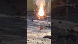 Iron oxide Thermite #science #experiment #chemistry