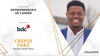 Gala IDEE 2024 | Finaliste Entrepreneur.e de l'année : Crépin Foké