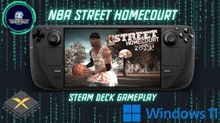 NBA Street Homecourt SteamDeck - Xenia Canary - Windows 11