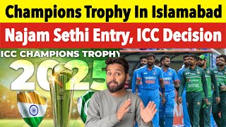 Good News 🛑 ICC champions trophy 2025 reached Pakistan 🇵🇰 For tour