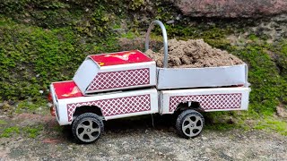 How to Make a Simple Small Lorry || How to make Small Truck with Matchbox