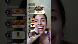 TOP 10 COMIDAS ALEATÓRIAS #viral #comidas  #trending