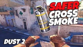 2 MUST KNOWN DUST2 A CROSS SMOKES! STAY SAFE on A LONG! #cs2 #dust2