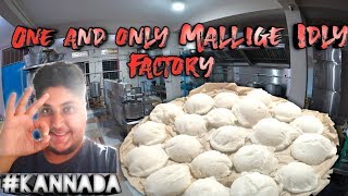 🔴 Nammura Bise Bise Mallige Idly at 🍽Mallige Idly Food Factory👌👌..