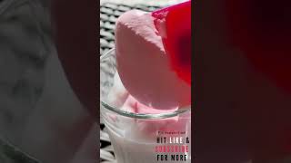 Whipped strawberry milk #LIKE #SUBSCRIBE